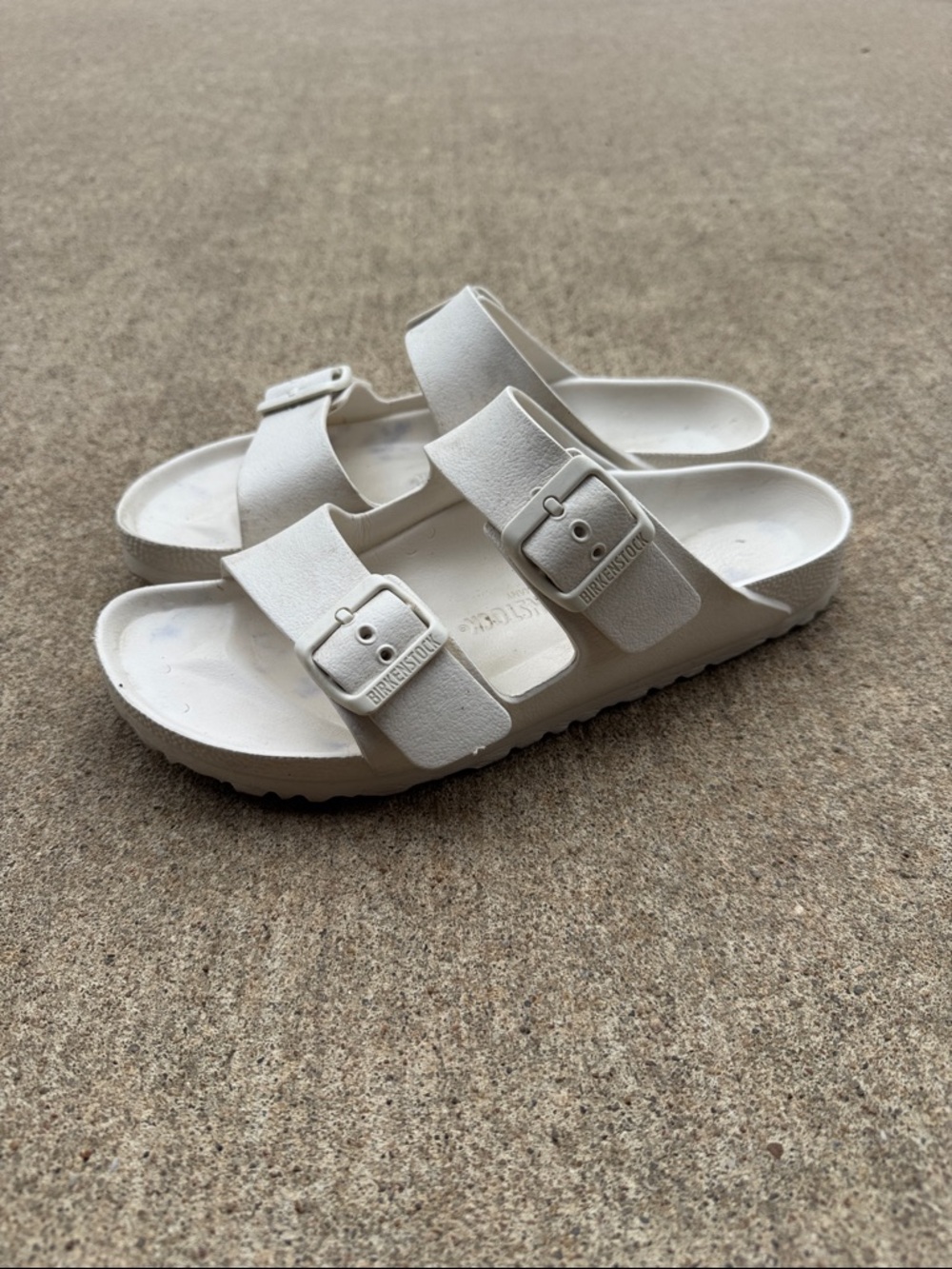 Women’s Birkenstock PVC Sandals Off-White